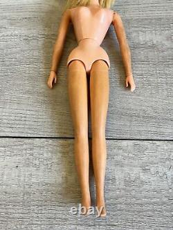 Vintage Mattel Dramatic Living Barbie Doll Blue Eyes Blonde Hair