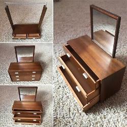 Vintage! Mattel Mid Century Modern 1958 Barbie furniture DRESSER MIRROR WARD