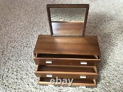 Vintage! Mattel Mid Century Modern 1958 Barbie furniture DRESSER MIRROR WARD