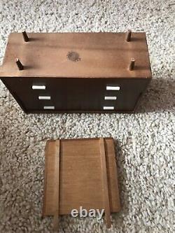 Vintage! Mattel Mid Century Modern 1958 Barbie furniture DRESSER MIRROR WARD