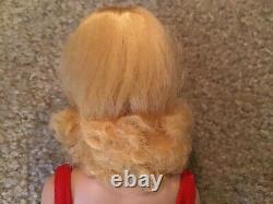 Vintage Mib Gorgeous #6 Blonde Ponytail Barbie, Nm Box, Wrist Tag, Liner, Stand