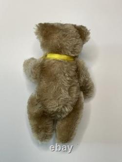 Vintage Miniature 6 Steiff Mohair Original Teddy Bear with yellow ribbon