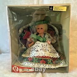 Vintage Musical Rotating Doll Sweetheart Dirndl Made in West Germany NEW IN BOX