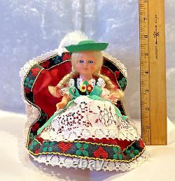 Vintage Musical Rotating Doll Sweetheart Dirndl Made in West Germany NEW IN BOX