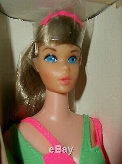 Vintage Nos 1967 Standard Barbie # 1190 Blond Hair W. Box Nrfb