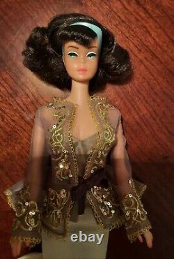 Vintage OOAK AMERICAN GIRL Brunette SIDE PART Hair Japanese BARBIE DOLL