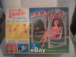 Vintage One-Owner MISS BARBIE BOX Gorgeous Graphics & totally NEAR MINT