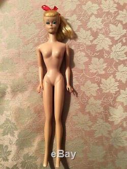 Vintage Original 1964 Blonde Swirl Ponytail Barbie Doll