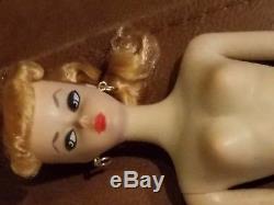 Vintage Original Barbie Doll with Stand 1959