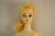 Vintage Original Blond Ponytail #1 Barbie Stock #850 With Holes In Feet -doll Only
