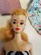 Vintage Original Early #3 Blonde Ponytail Barbie Brown Shadow With Accessories