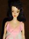 Vintage Pale Solid Body #3 Ponytail Barbie Borwn Liner -wearing Lovely Nightgown