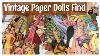 Vintage Paper Dolls Find