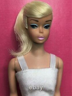 Vintage Platinum Blonde Ponytail Swirl BARBIE DOLL BYAPRIL