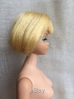 Vintage Platinum Pale Lemon Blonde Full Hair First Issue American Girl Barbie