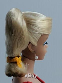 Vintage Platinum Swirl Barbie Near Mint in Box MIB Head Cello