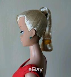 Vintage Platinum Swirl Barbie Near Mint in Box MIB Head Cello
