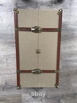 Vintage Pleasant Company Samantha Steamer Trunk/Wardrobe Case Heirloom