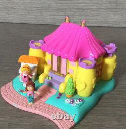 Vintage Polly Pocket Bouncy Castle 1996 Playset Playset Two Figures Complete