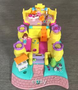Vintage Polly Pocket Bouncy Castle 1996 Playset Playset Two Figures Complete