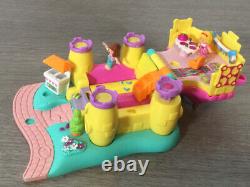 Vintage Polly Pocket Bouncy Castle 1996 Playset Playset Two Figures Complete