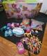 Vintage Polly Pocket Huge Lot Of Dolls Playsets Clothes Mismatched