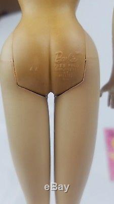 Vintage Ponytail #2 Barbie Blonde Original 1958 with OSS and TM Stand & booklet