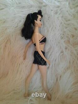 Vintage Ponytail #3 Brunette Barbie In Vintage Lingerie