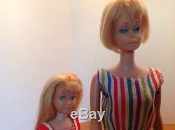 Vintage Ponytail, American Girl, skipper, and Bubble Barbie Tlc Lot