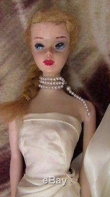 Vintage Ponytail Barbie #3 Blonde Enchanted Evening variation 3 strand pearl LOT