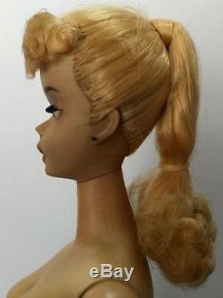 Vintage Ponytail Barbie #3 Doll Blonde