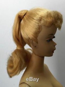 Vintage Ponytail Barbie #3 Doll Blonde