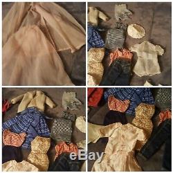 Vintage Ponytail Barbie #4 With Clothing Lot