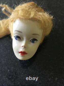 Vintage Ponytail Barbie Doll 3. Mattel (Head TLC)