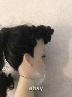 Vintage Ponytail Barbie No. 3 1959 All Original Brunette Accessories TM Stand