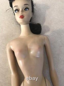 Vintage Ponytail Barbie No. 3 1959 All Original Brunette Accessories TM Stand