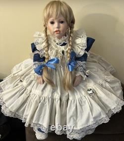 Vintage Porcelain Doll Shay 31 in, by Donna Rubert