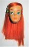Vintage Redhead Color Magic Barbie & Barrette No Body Original Doll Head Rare
