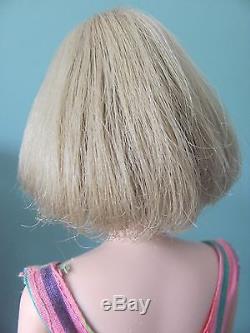 Vintage SILVER ASH LONG HAIR AMERICAN GIRL Barbie 1966 All Original