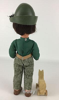 Vintage Sebino Doll Italy Boy 12 Hard Plastic Original Outfit Hard to Find