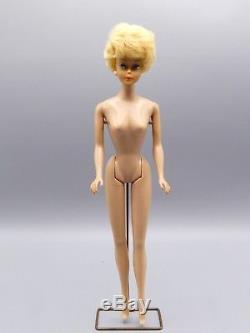 Vintage Side part BubbleCut Barbie platinum VHTF BARBIE/MIDGE BENDABLE LEGS BODY