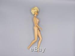 Vintage Side part BubbleCut Barbie platinum VHTF BARBIE/MIDGE BENDABLE LEGS BODY