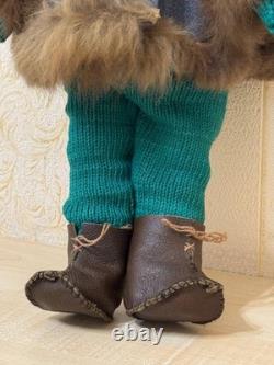 Vintage Soviet Doll 45 cm Marked 4598 1970s Play/Collector