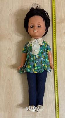 Vintage Soviet Doll 45 cm Marked 4598 1970s Play/Collector