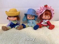 Vintage Strawberry Shortcake Dolls 70's 80's & 25 Dolls/15 Pets/ ETC SEE 24 Pics