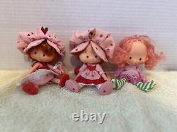 Vintage Strawberry Shortcake Dolls 70's 80's & 25 Dolls/15 Pets/ ETC SEE 24 Pics
