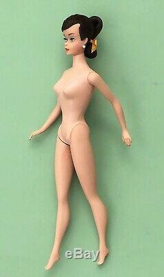 Vintage Swirl Barbie 1964 brunette / black hair