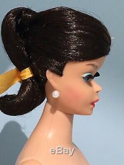 Vintage Swirl Barbie 1964 brunette / black hair