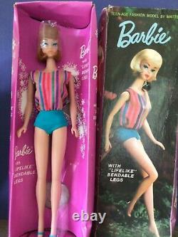 Vintage Titian American Girl Barbie. Original Peach Lips. NM In Box