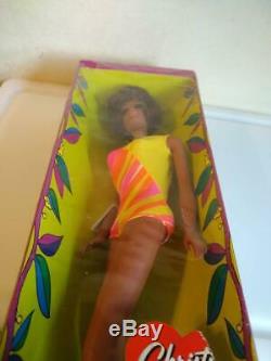 Vintage Twist N Turn Barbie Christie In Original Box 1969 Super Nice Bright